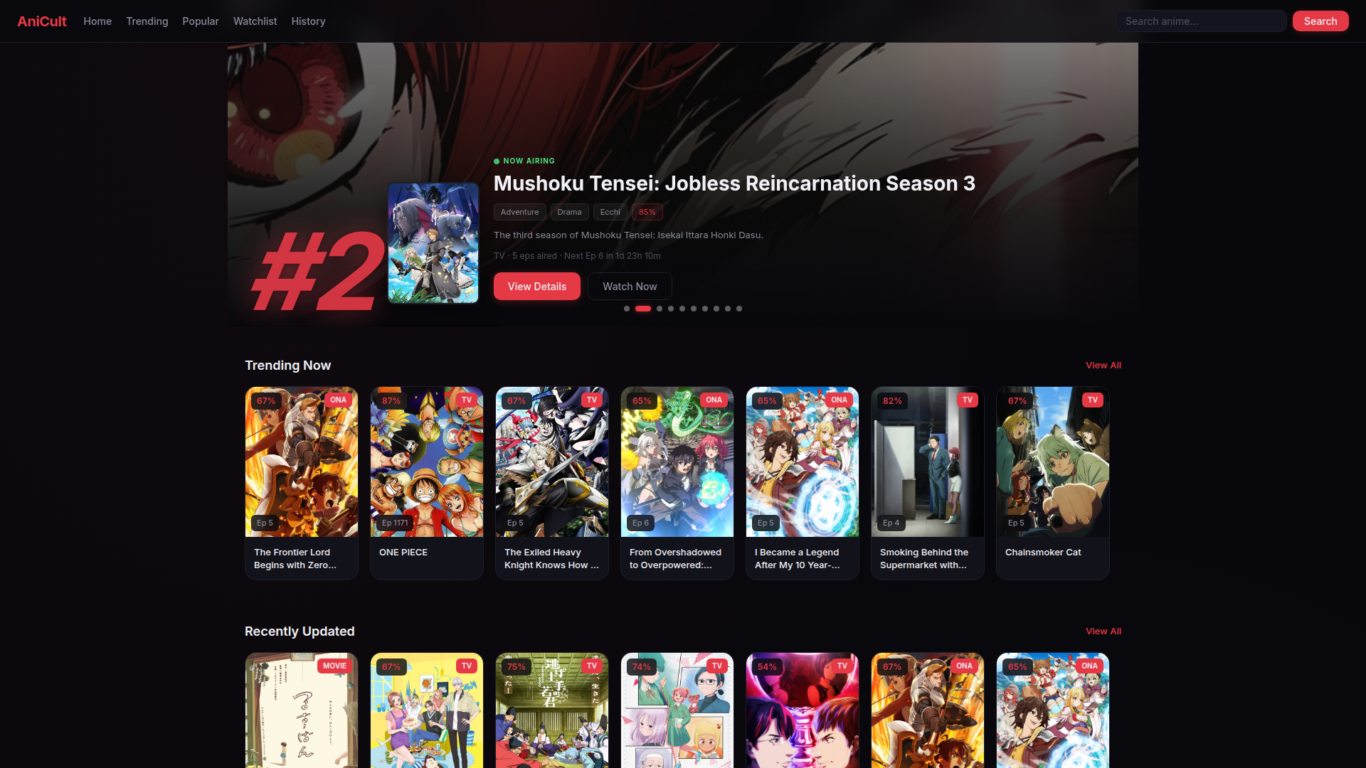 AniCult — Anime streaming app